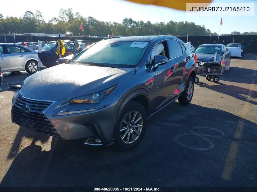 2018 Lexus Nx 300/Base/F Sport VIN: JTJBARBZ7J2165410 Lot: 40620035