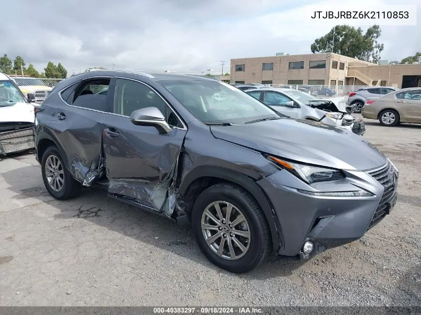 JTJBJRBZ6K2110853 2019 Lexus Nx 300H