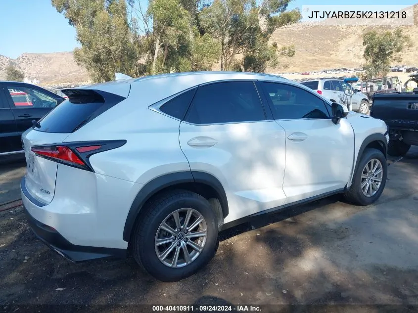 2019 Lexus Nx 300 Base/300 F Sport VIN: JTJYARBZ5K2131218 Lot: 40410911