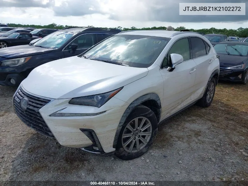 JTJBJRBZ1K2102272 2019 Lexus Nx 300H