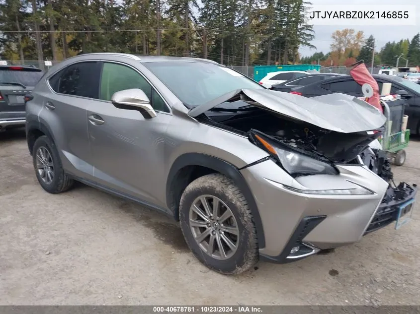 2019 Lexus Nx 300 VIN: JTJYARBZ0K2146855 Lot: 40678781