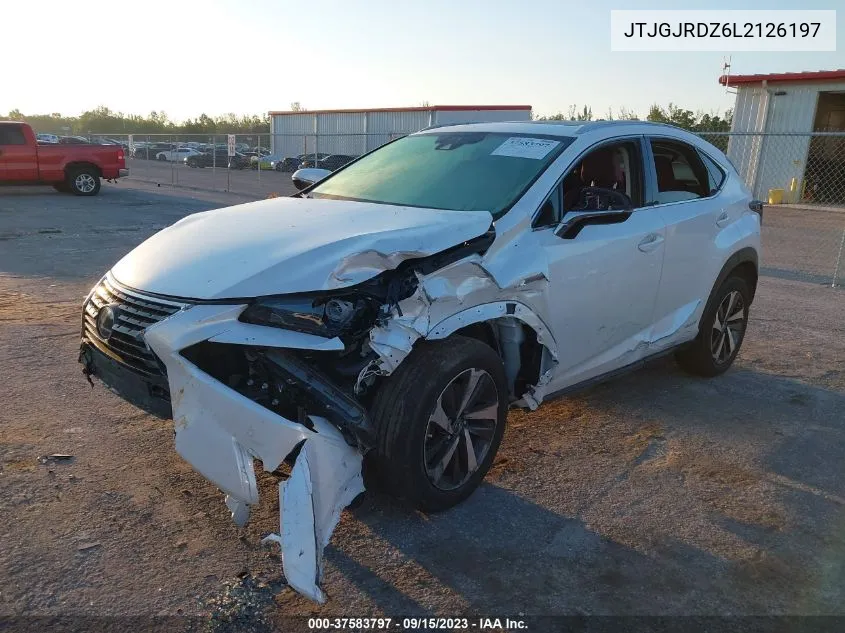 JTJGJRDZ6L2126197 2020 Lexus Nx Nx 300H