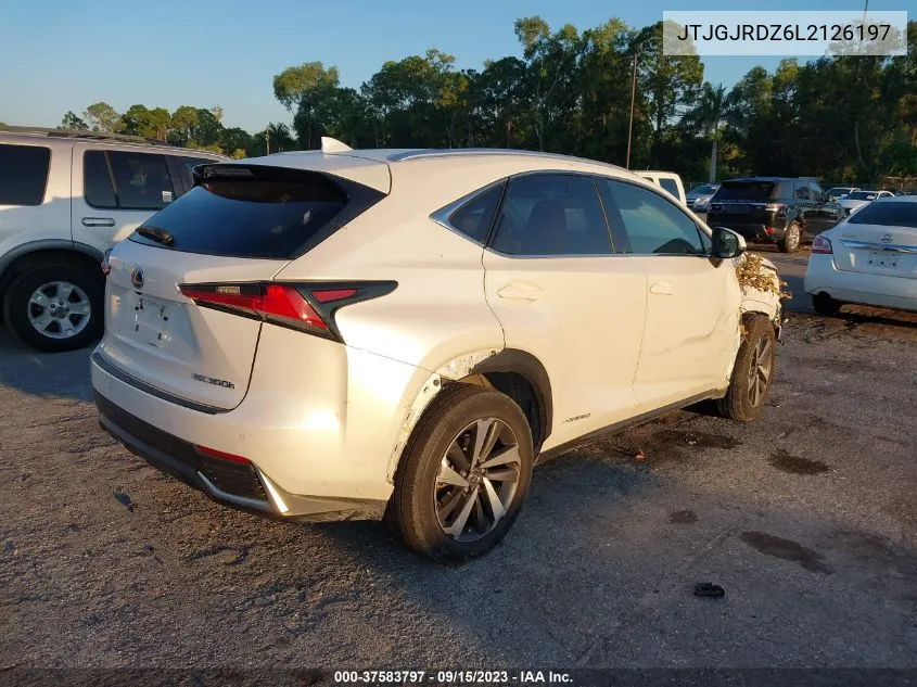 JTJGJRDZ6L2126197 2020 Lexus Nx Nx 300H