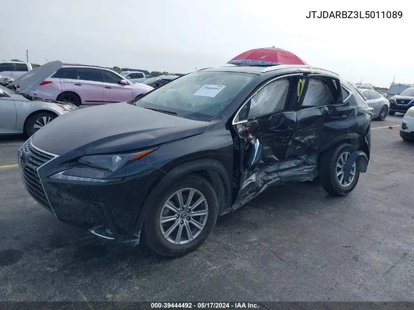 JTJDARBZ3L5011089 2020 Lexus Nx 300