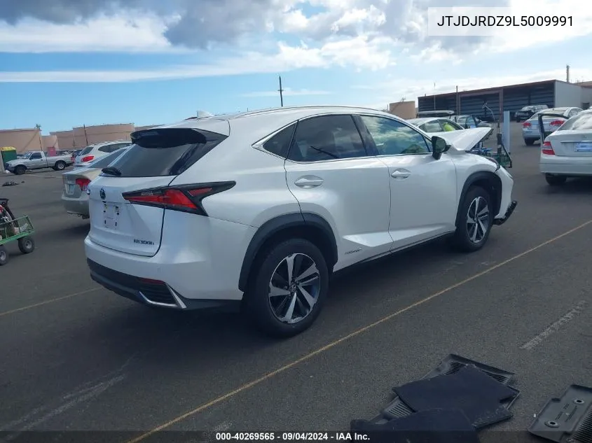 JTJDJRDZ9L5009991 2020 Lexus Nx 300H