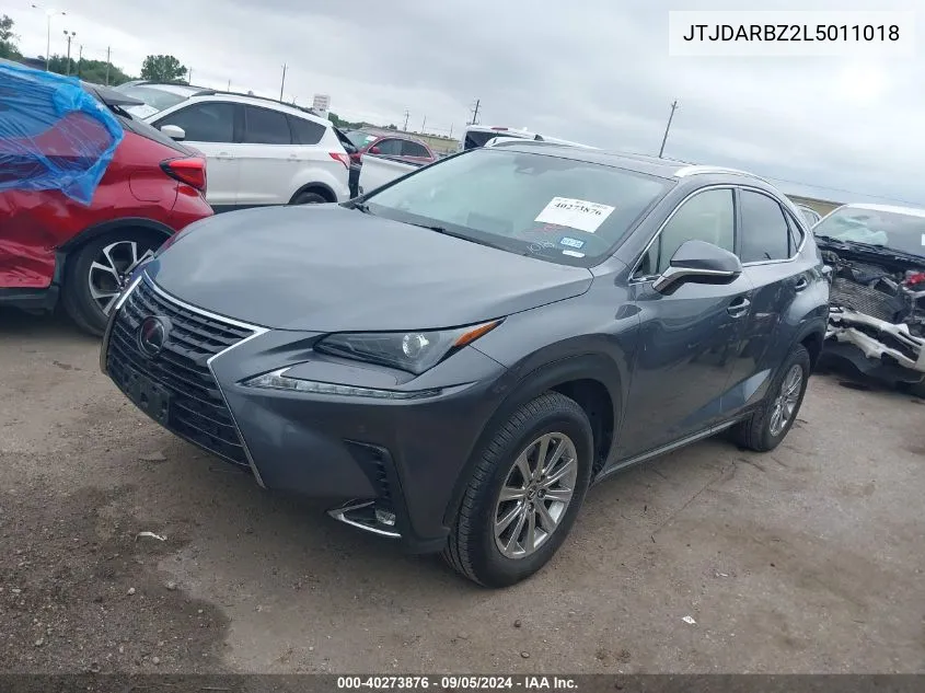 JTJDARBZ2L5011018 2020 Lexus Nx 300