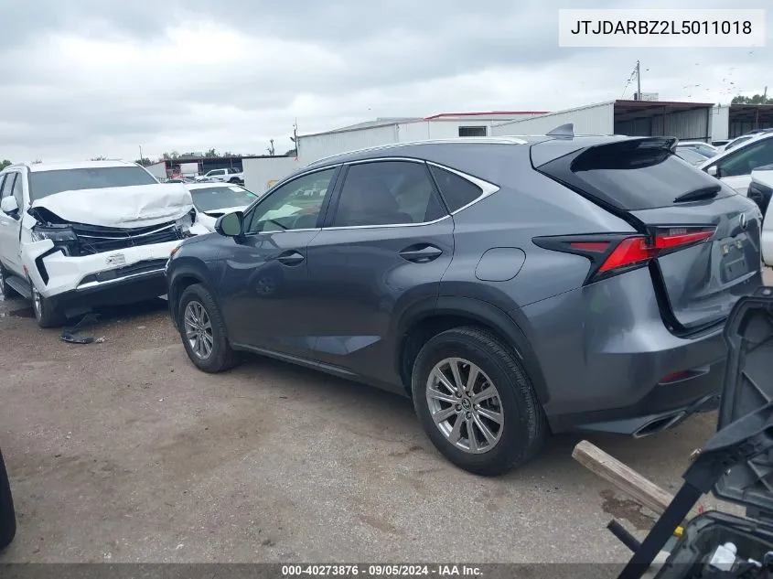 JTJDARBZ2L5011018 2020 Lexus Nx 300