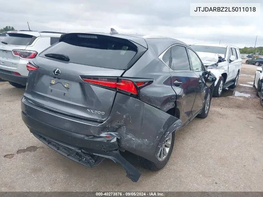 JTJDARBZ2L5011018 2020 Lexus Nx 300