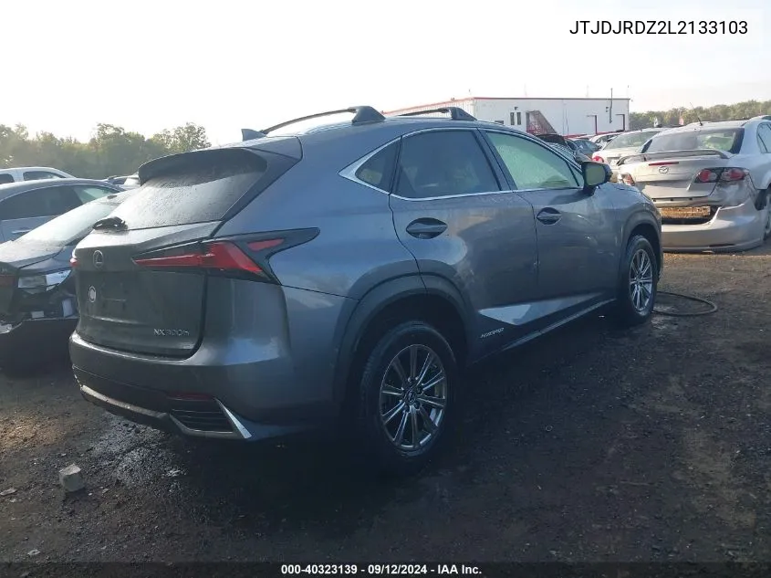 JTJDJRDZ2L2133103 2020 Lexus Nx 300H 300H