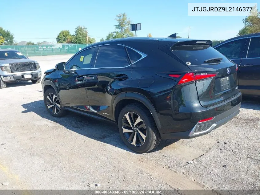 JTJGJRDZ9L2146377 2020 Lexus Nx 300H