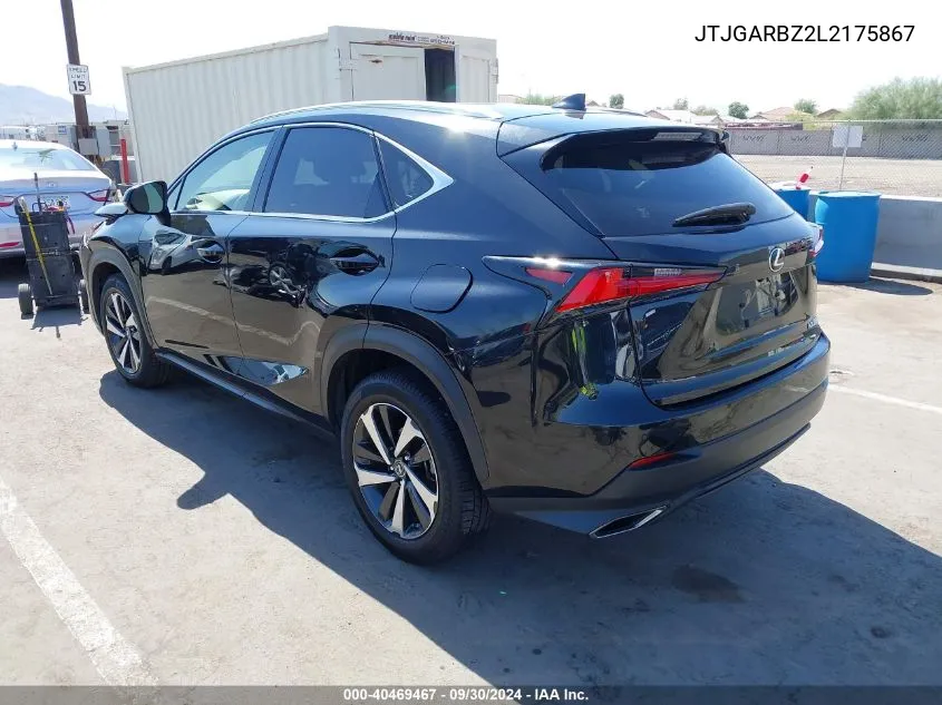 JTJGARBZ2L2175867 2020 Lexus Nx 300