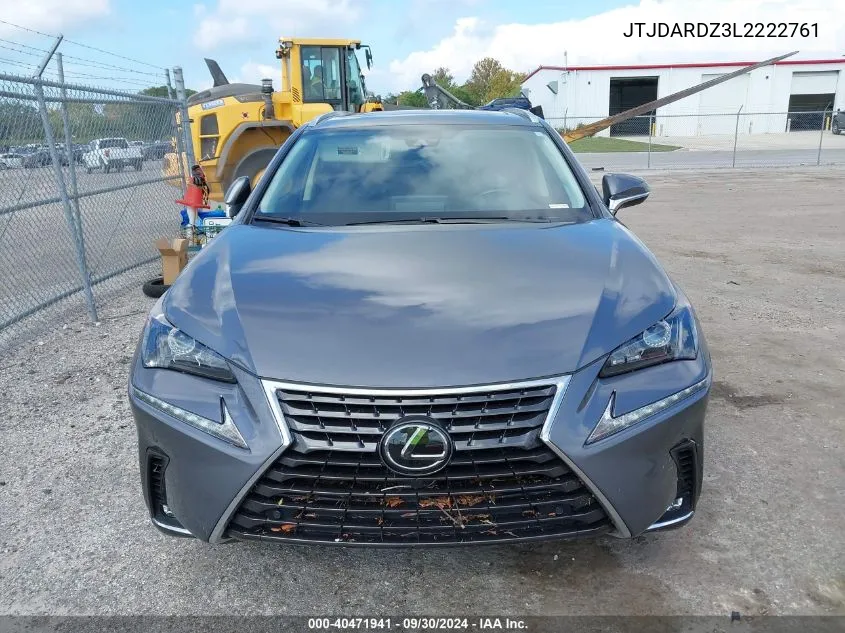 2020 Lexus Nx 300 VIN: JTJDARDZ3L2222761 Lot: 40471941