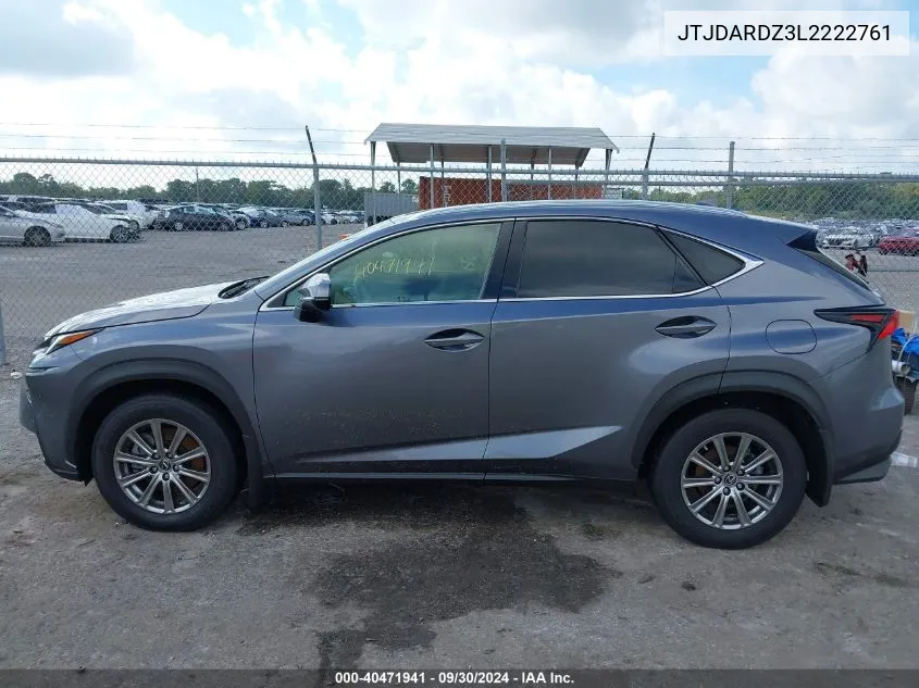 JTJDARDZ3L2222761 2020 Lexus Nx 300