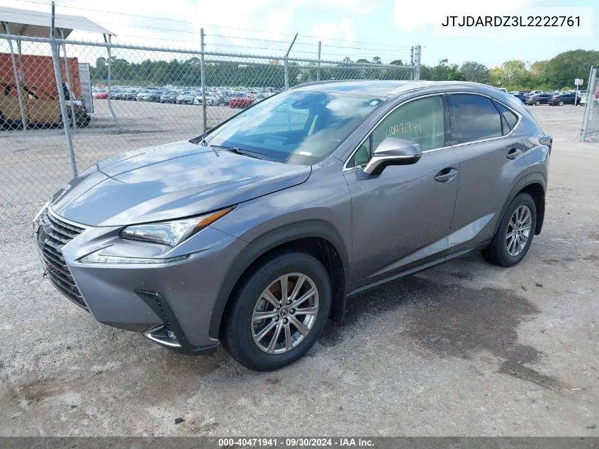 JTJDARDZ3L2222761 2020 Lexus Nx 300