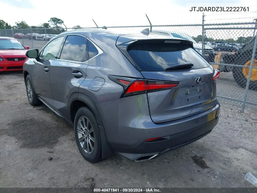 JTJDARDZ3L2222761 2020 Lexus Nx 300