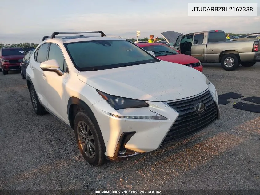 2020 Lexus Nx 300 VIN: JTJDARBZ8L2167338 Lot: 40488462