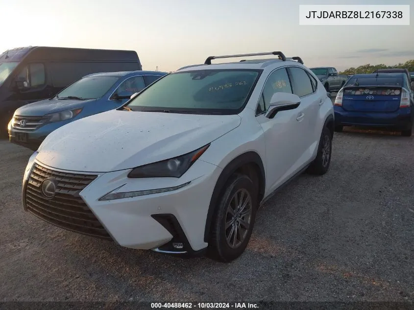 2020 Lexus Nx 300 VIN: JTJDARBZ8L2167338 Lot: 40488462