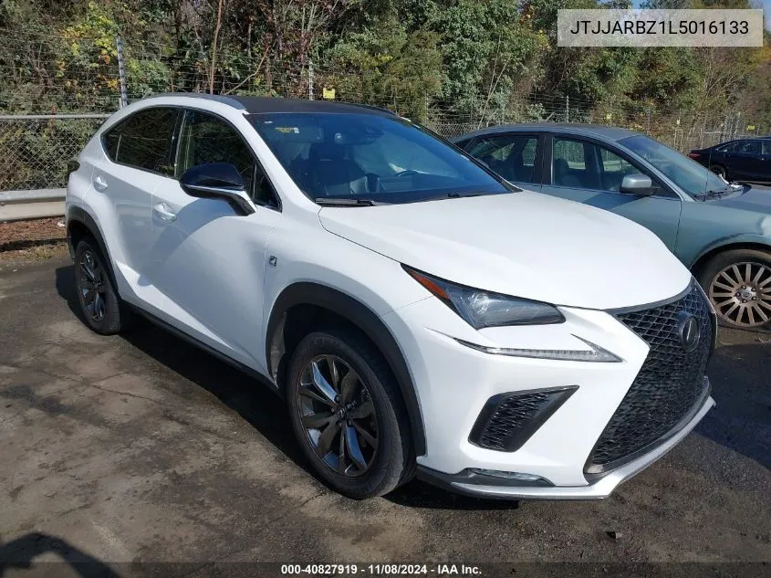 2020 Lexus Nx 300 F Sport VIN: JTJJARBZ1L5016133 Lot: 40827919