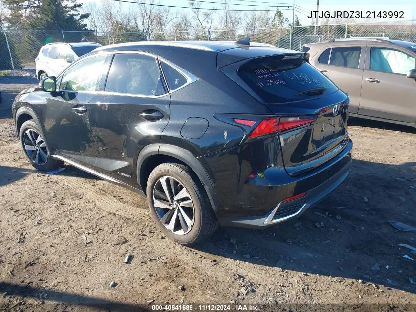 JTJGJRDZ3L2143992 2020 Lexus Nx 300H