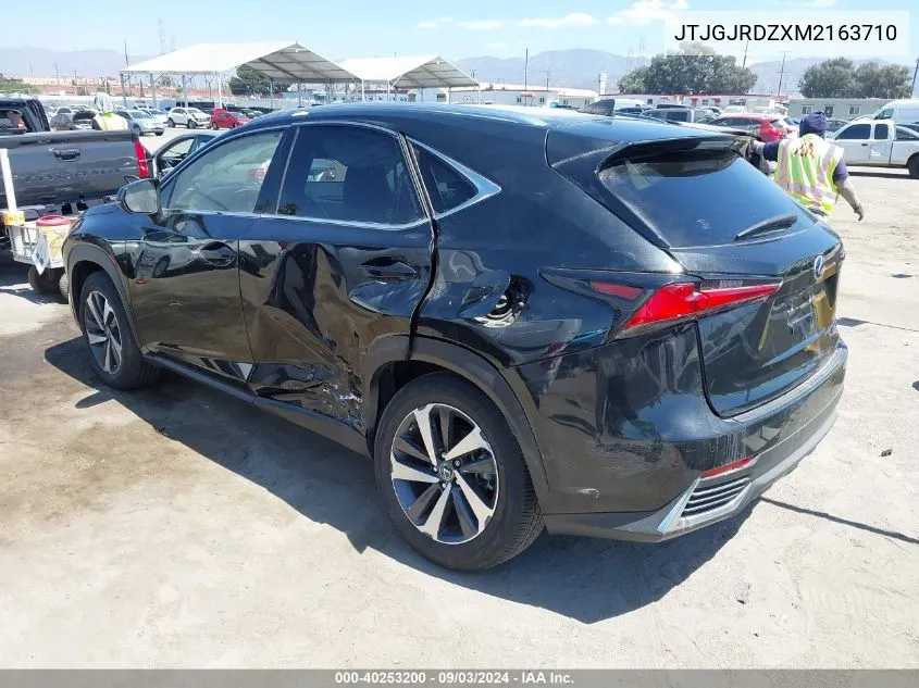 JTJGJRDZXM2163710 2021 Lexus Nx 300H