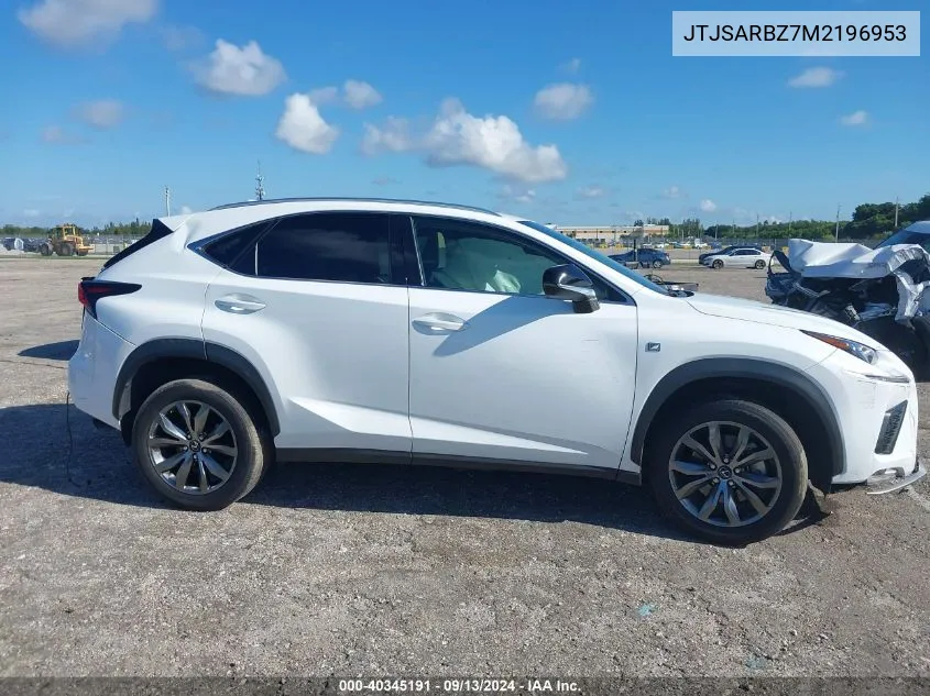 JTJSARBZ7M2196953 2021 Lexus Nx 300 Base/300 Luxury/300 F