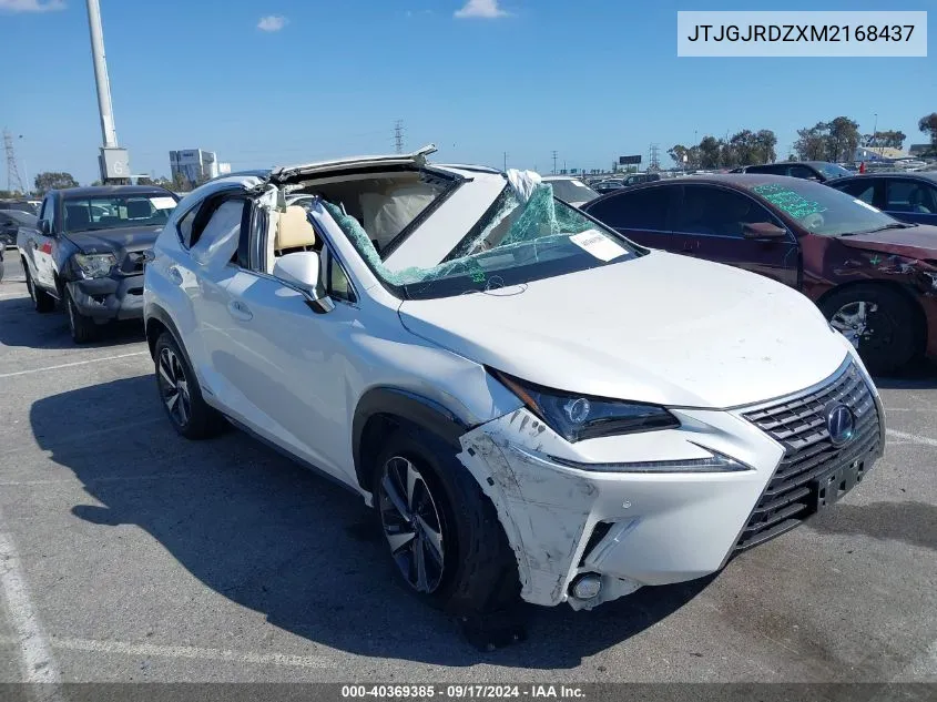 JTJGJRDZXM2168437 2021 Lexus Nx 300H