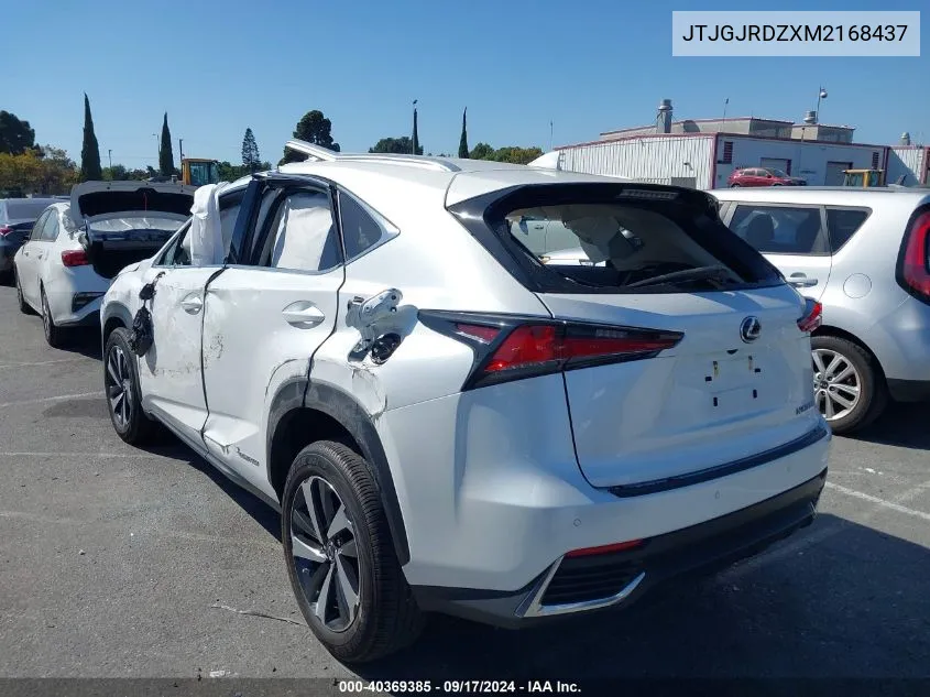 JTJGJRDZXM2168437 2021 Lexus Nx 300H