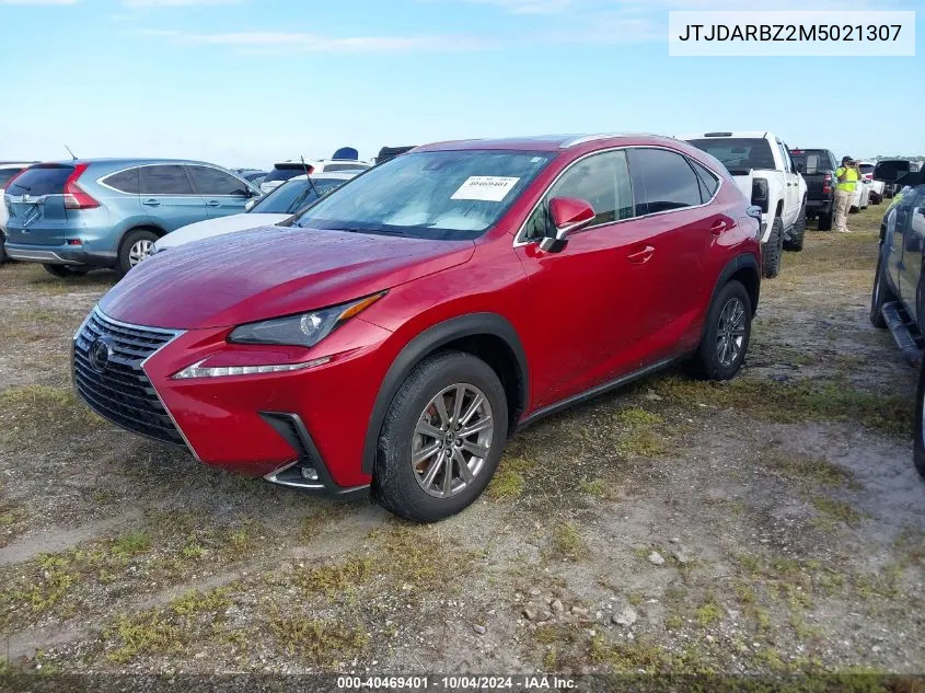 JTJDARBZ2M5021307 2021 Lexus Nx 300