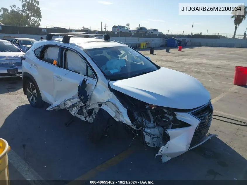 JTJGARBZ6M2200934 2021 Lexus Nx 300 Base/300 Luxury/300 F Sport