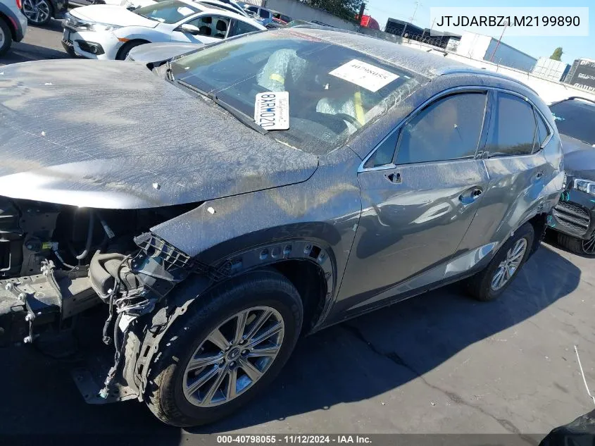 JTJDARBZ1M2199890 2021 Lexus Nx 300