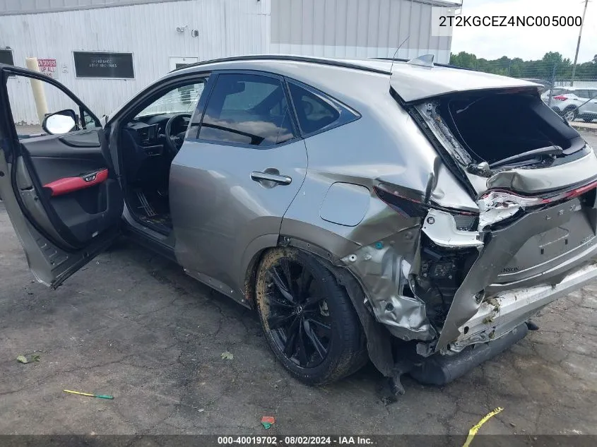 2T2KGCEZ4NC005000 2022 Lexus Nx 350 F Sport Handling