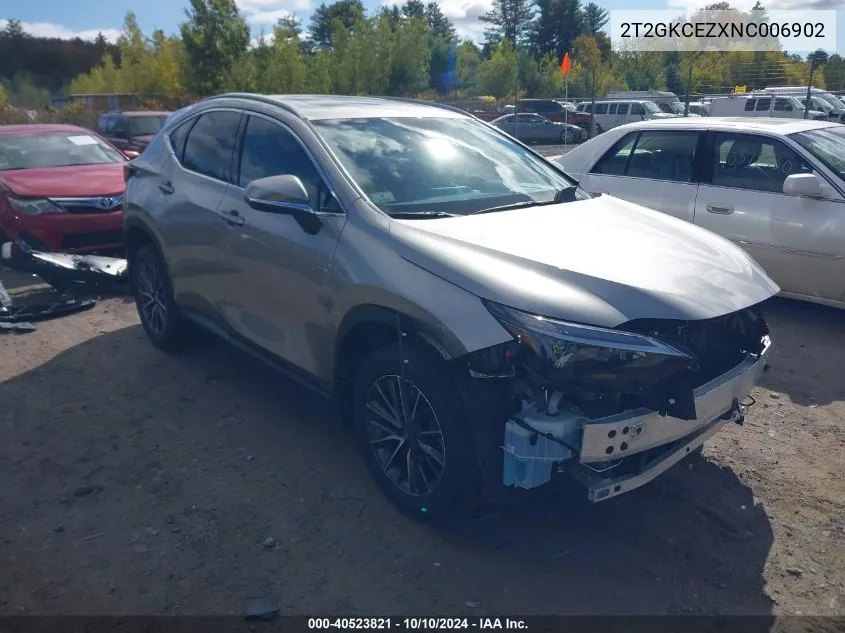 2022 Lexus Nx 350H Premium VIN: 2T2GKCEZXNC006902 Lot: 40523821