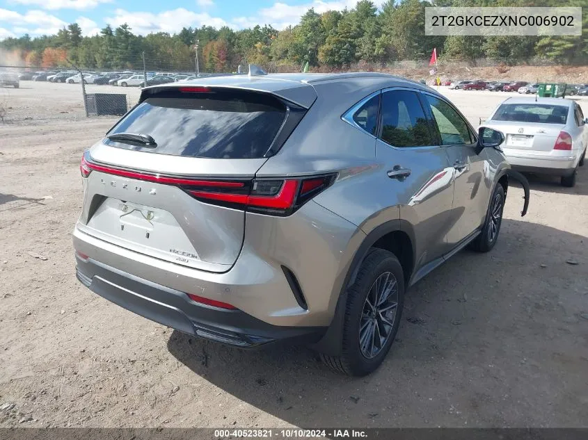 2022 Lexus Nx 350H Premium VIN: 2T2GKCEZXNC006902 Lot: 40523821