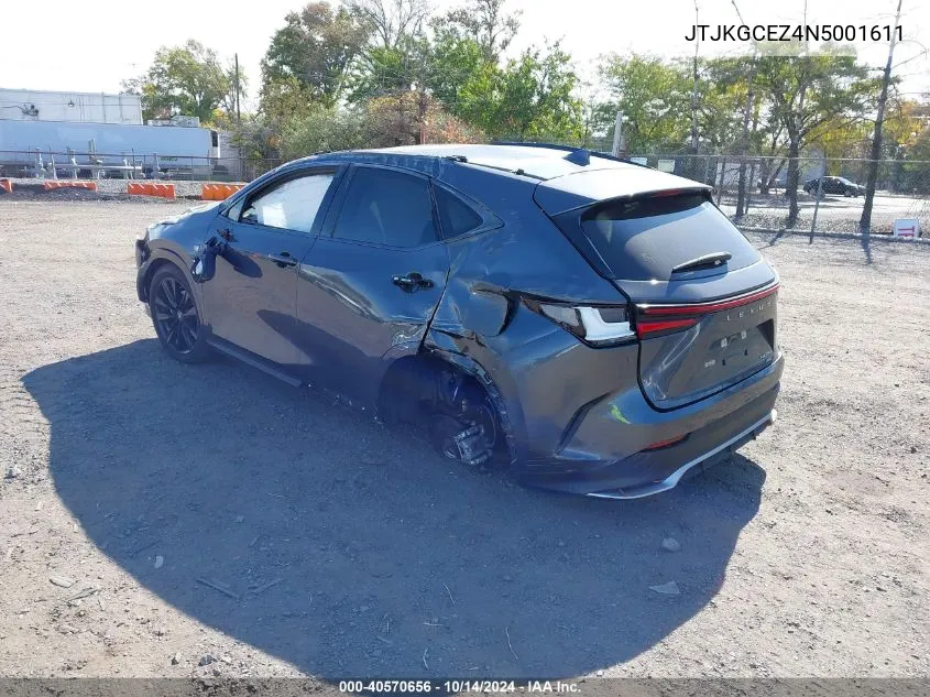 2022 Lexus Nx 350 F Sport Handling VIN: JTJKGCEZ4N5001611 Lot: 40570656