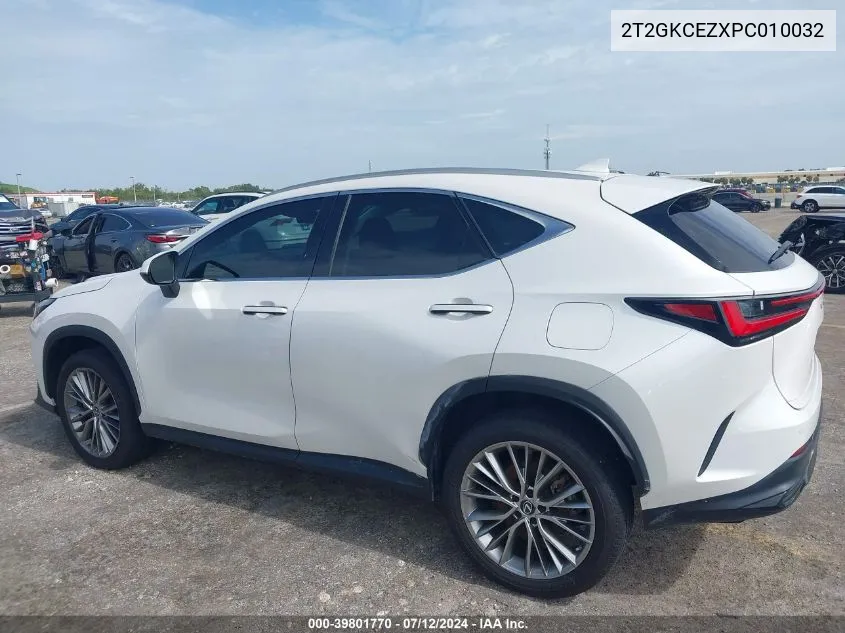 2023 Lexus Nx 350H Premium VIN: 2T2GKCEZXPC010032 Lot: 39801770