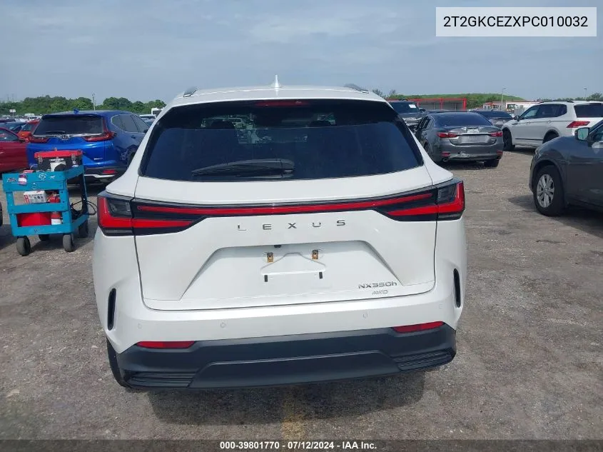 2023 Lexus Nx 350H Premium VIN: 2T2GKCEZXPC010032 Lot: 39801770