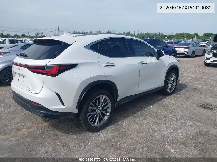 2T2GKCEZXPC010032 2023 Lexus Nx 350H Premium