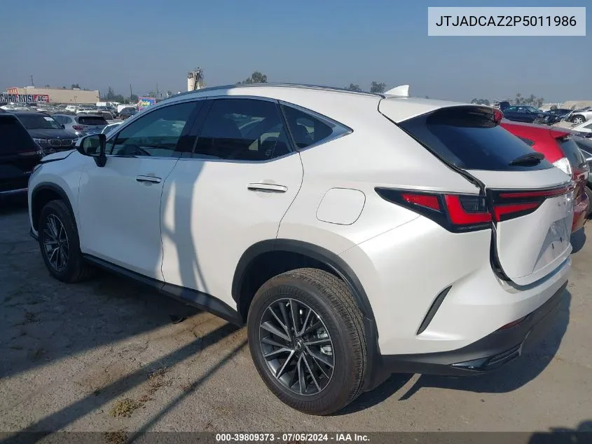 JTJADCAZ2P5011986 2023 Lexus Nx 250