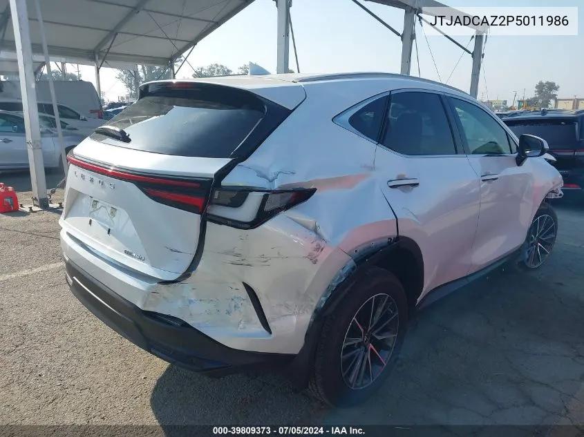 JTJADCAZ2P5011986 2023 Lexus Nx 250