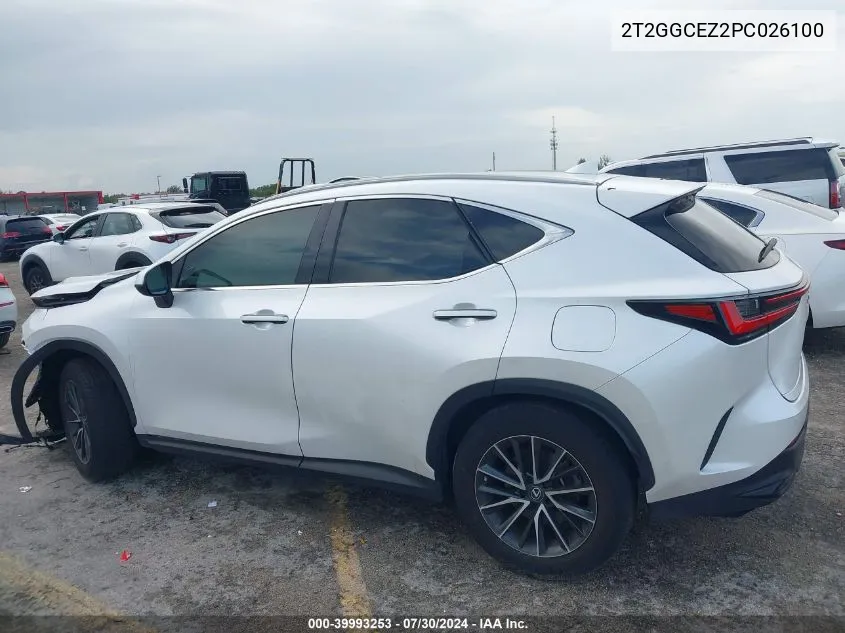 2T2GGCEZ2PC026100 2023 Lexus Nx 350 Premium