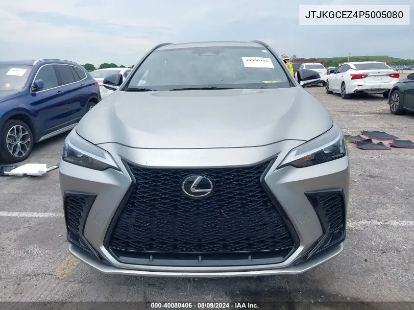 2023 Lexus Nx 350 F Sport Handling VIN: JTJKGCEZ4P5005080 Lot: 40080406