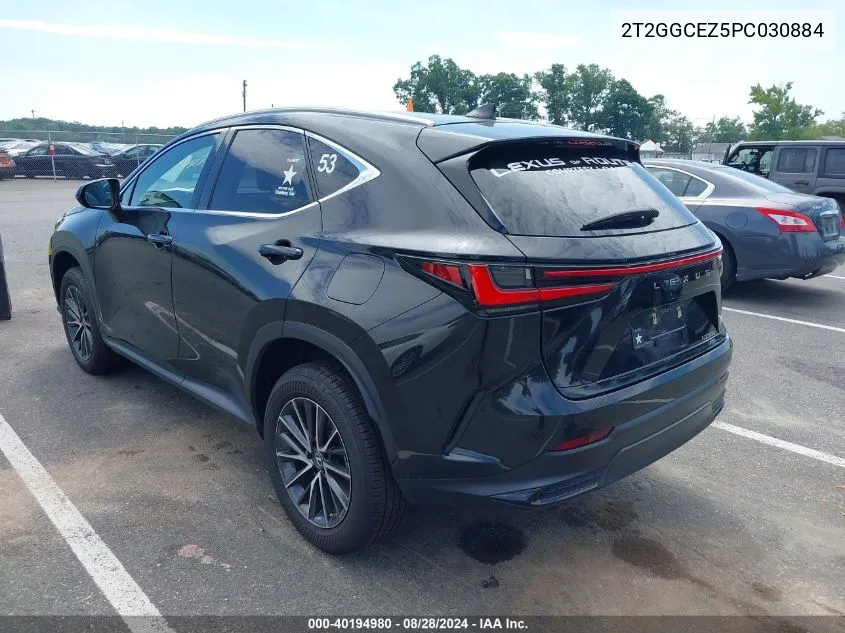 2023 Lexus Nx 350 Premium VIN: 2T2GGCEZ5PC030884 Lot: 40194980