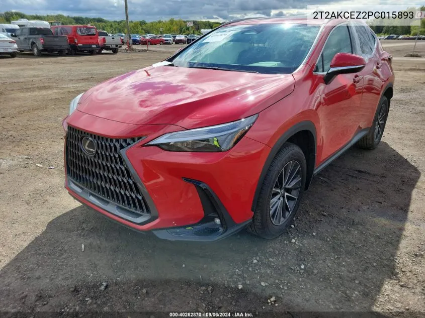 2023 Lexus Nx 350H VIN: 2T2AKCEZ2PC015893 Lot: 40262870