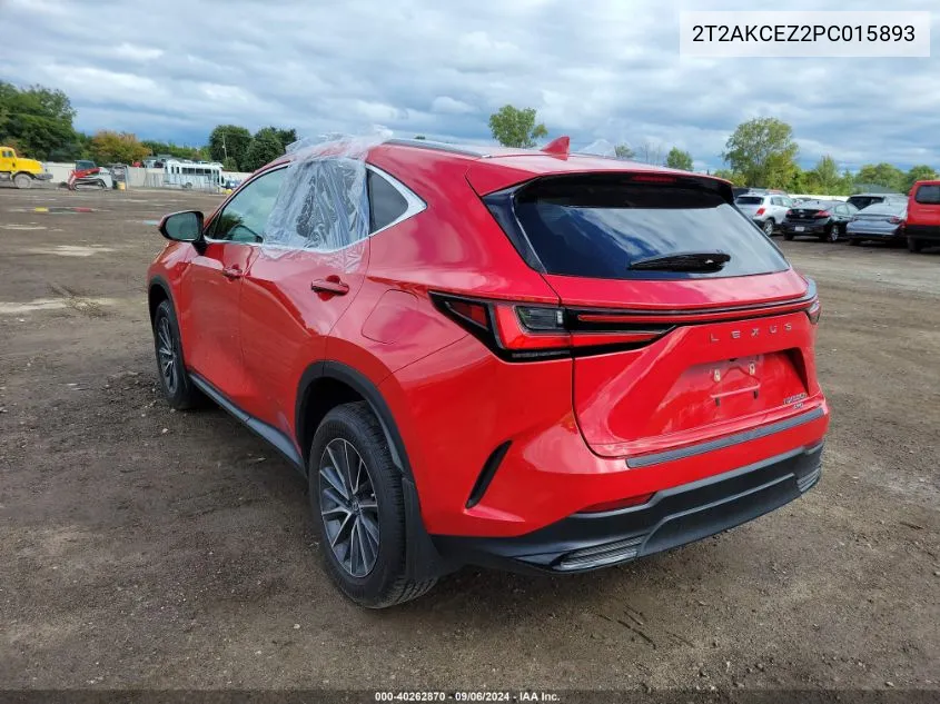 2T2AKCEZ2PC015893 2023 Lexus Nx 350H