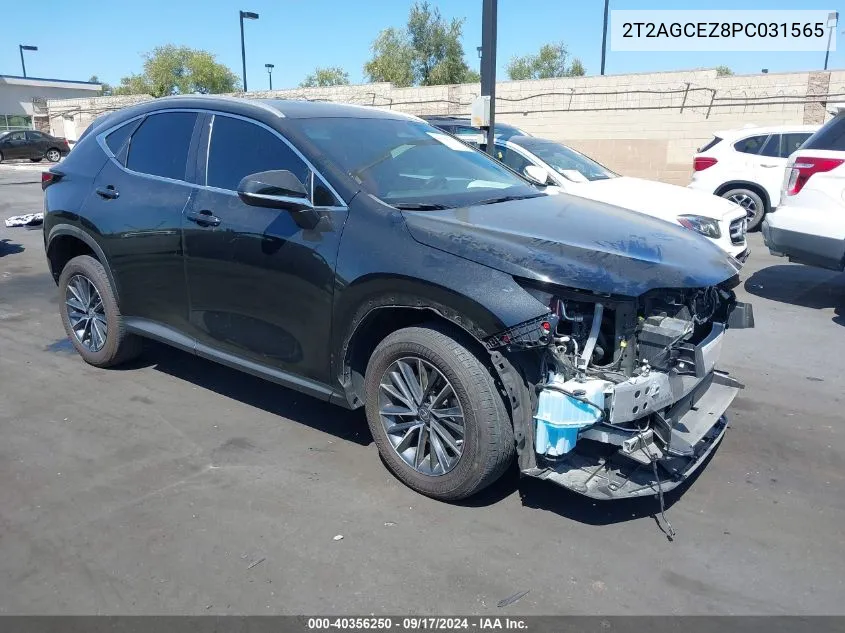 2023 Lexus Nx 350 VIN: 2T2AGCEZ8PC031565 Lot: 40356250