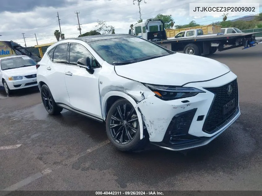 2023 Lexus Nx 350 F Sport Handling VIN: JTJKGCEZ3P2009302 Lot: 40442311