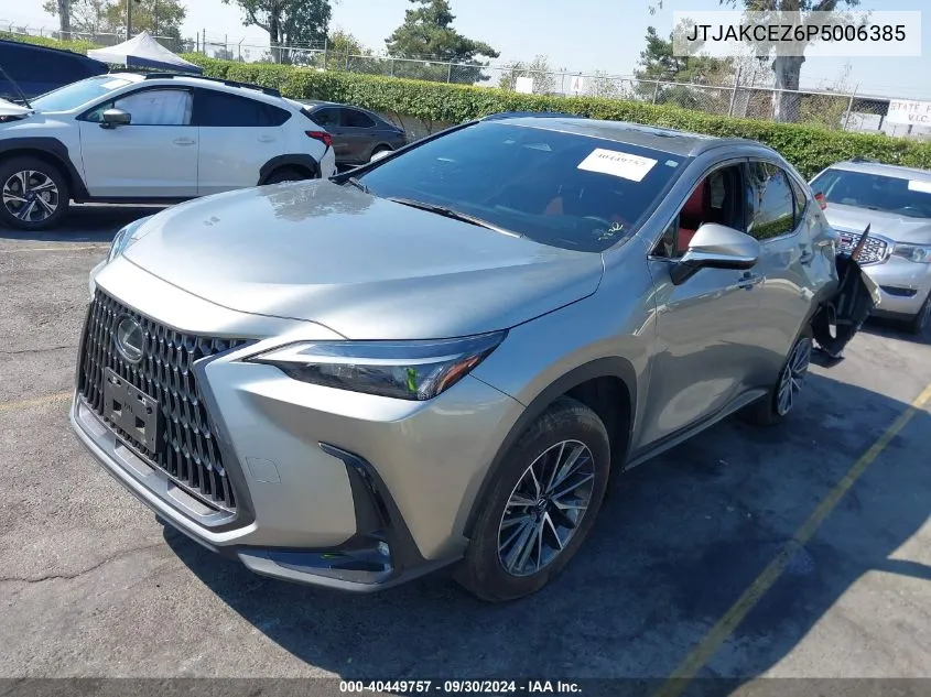 2023 Lexus Nx 350H VIN: JTJAKCEZ6P5006385 Lot: 40449757