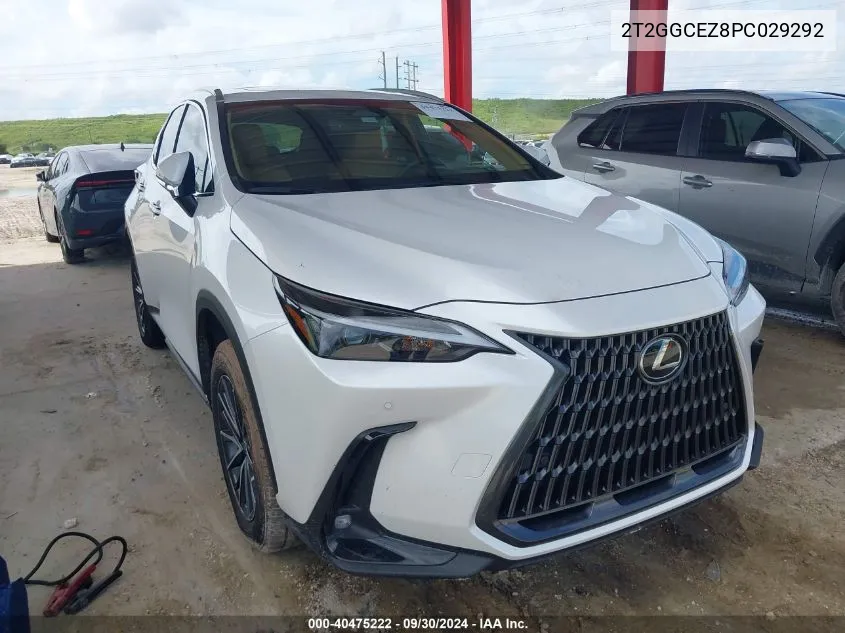 2023 Lexus Nx 350 VIN: 2T2GGCEZ8PC029292 Lot: 40475222