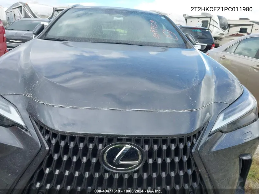 2023 Lexus Nx 350H VIN: 2T2HKCEZ1PC011980 Lot: 40477519