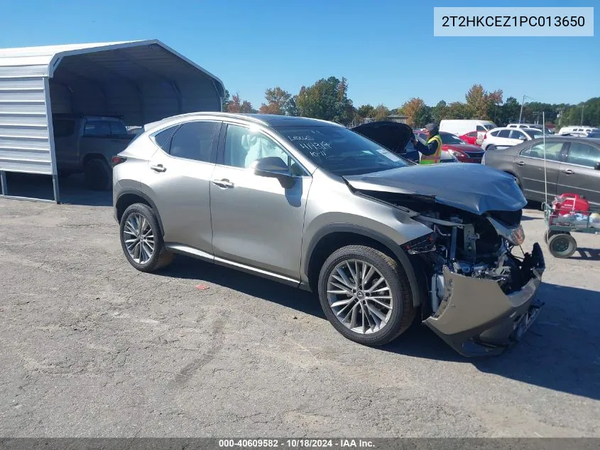 2023 Lexus Nx 350H Luxury VIN: 2T2HKCEZ1PC013650 Lot: 40609582